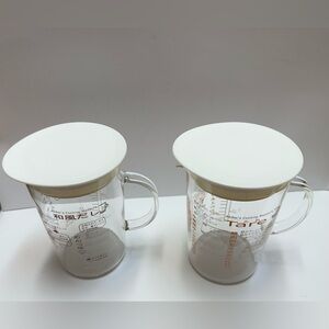 Set of 2 Hario Akiko's Cooking Major Flavor Dressing Measuring Cup